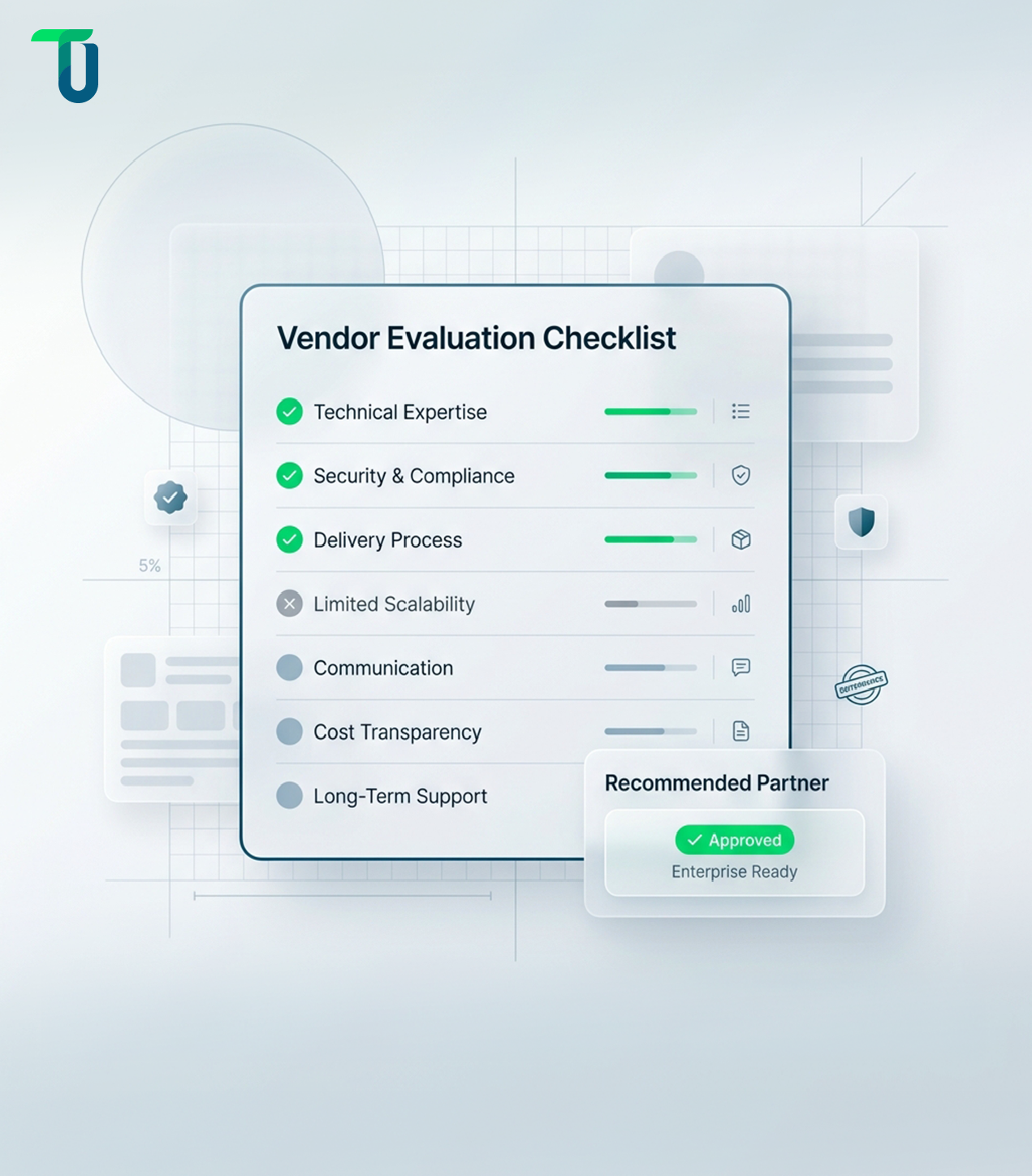 AI Software Development Company evaluation checklist
