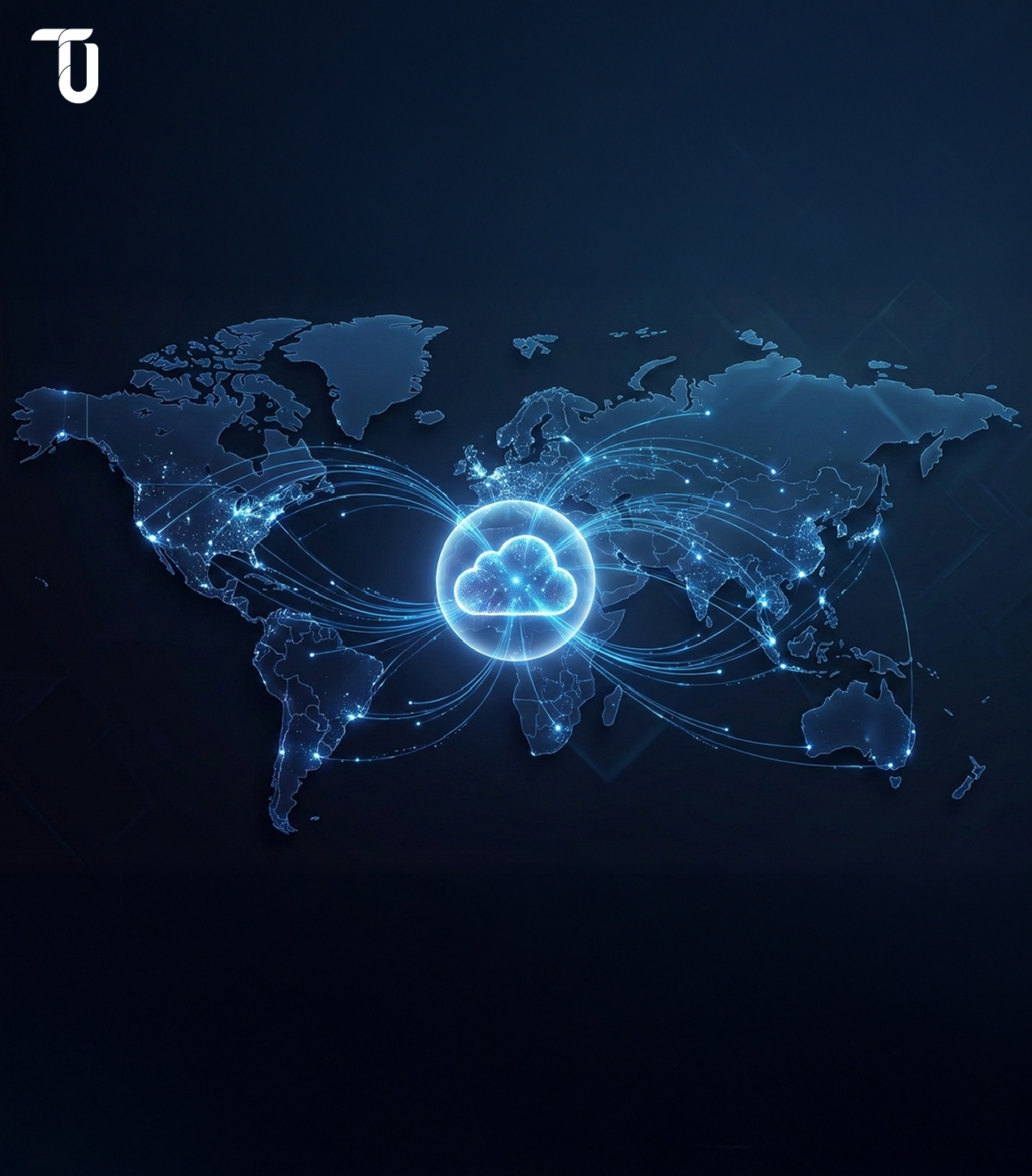 Global network of cloud data infrastructure