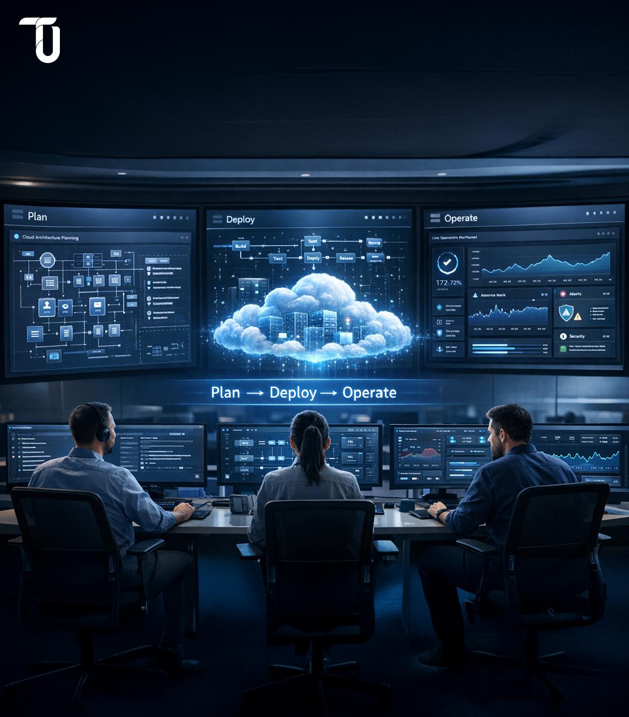 Structured cloud engineering before and after deployment