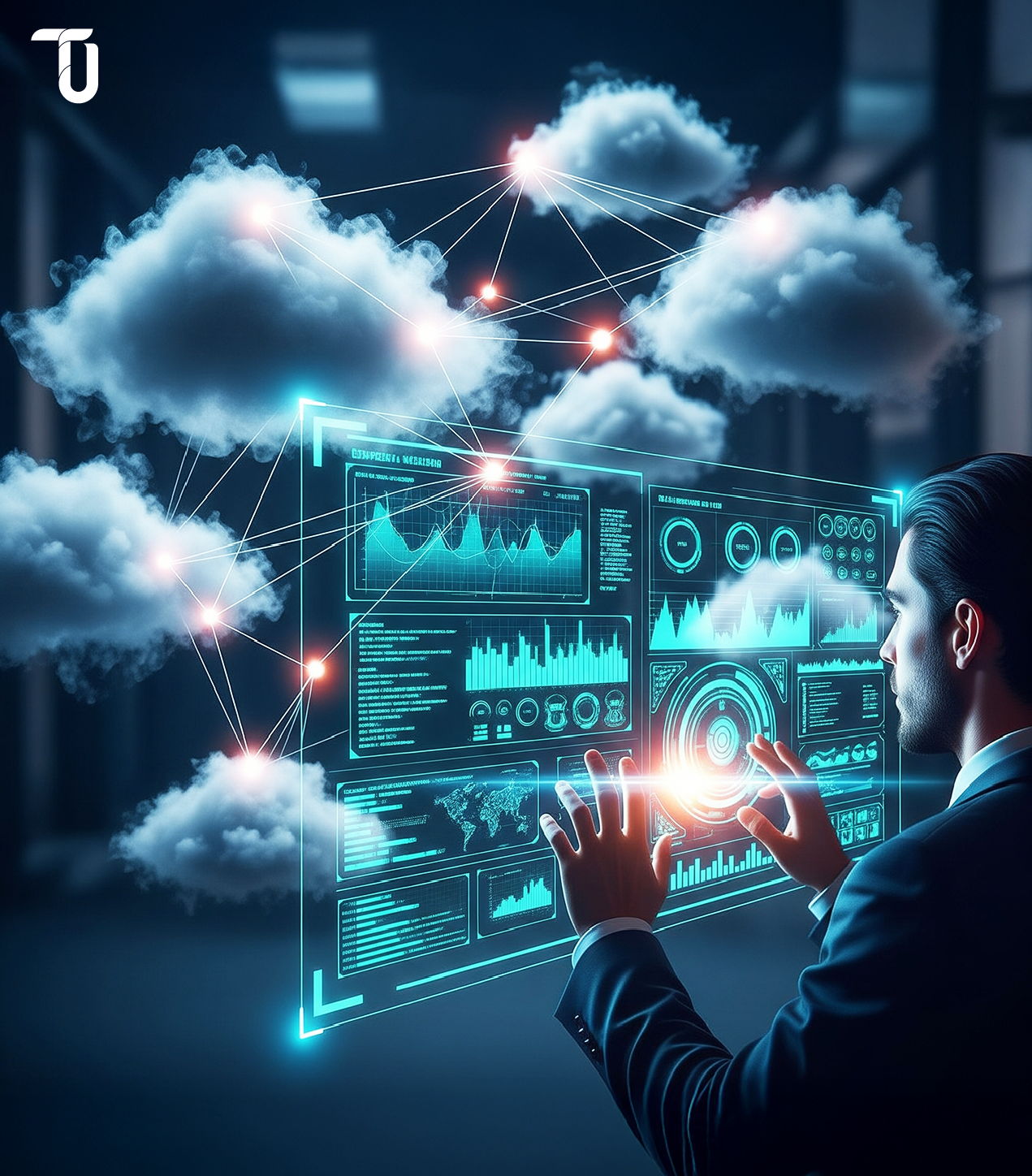 CTO viewing supercloud control interface