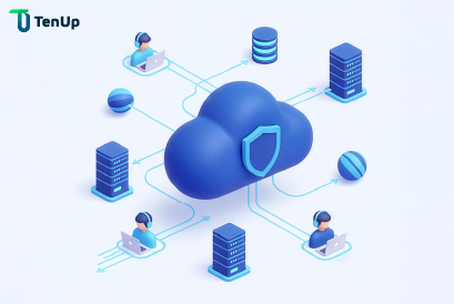 Cloud-based data storage network thumbnail