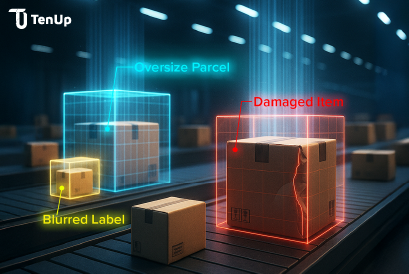Warehouse parcel check with image segmentation​