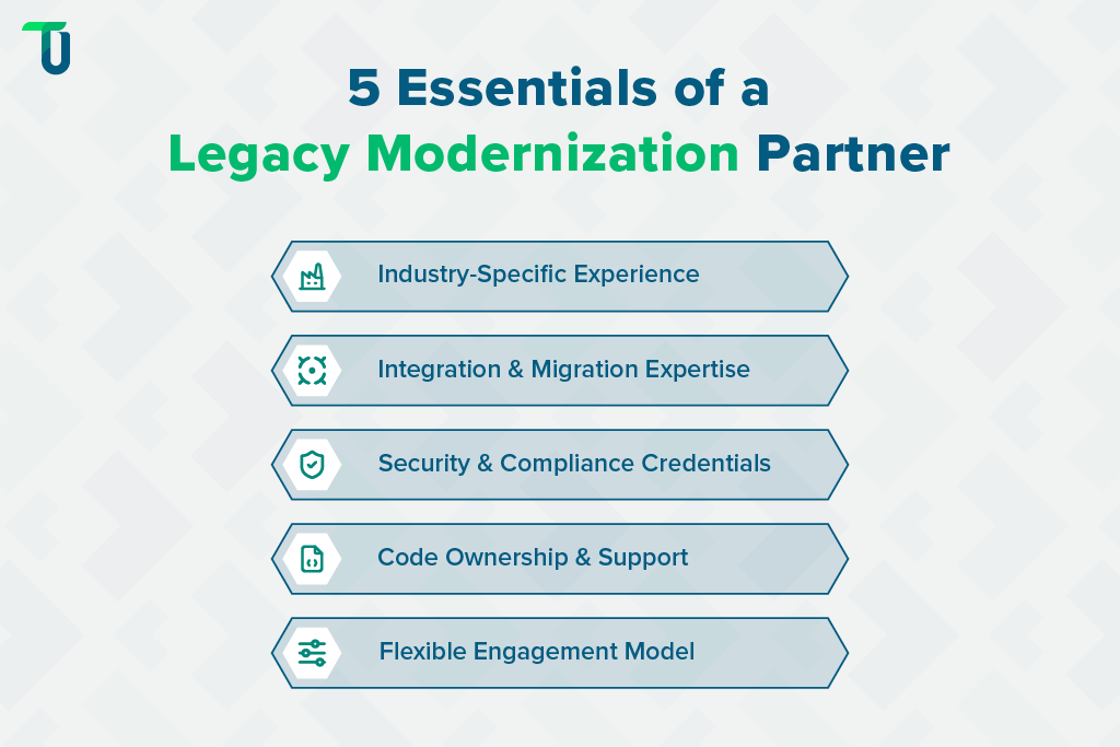 Legacy Modernization Partner Evaluation Checklist