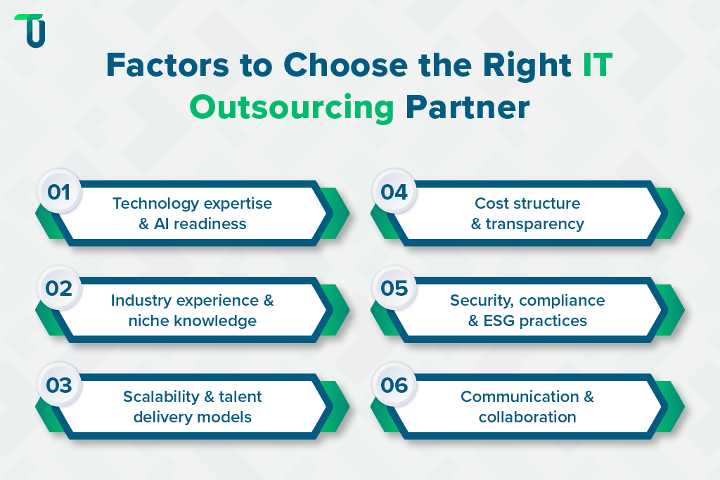 Ways to evaluate an IT outsourcing partner