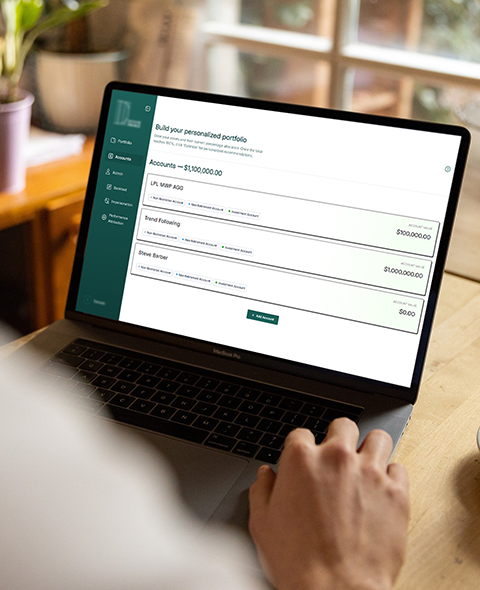 Portfolio optimization using tailored suggestions