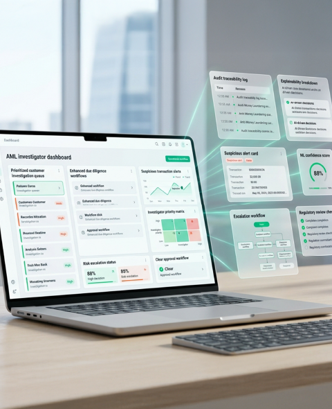 AML compliance improvement for a financial institution