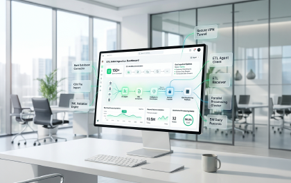 enterprise ETL Solution for Financial Data Integration