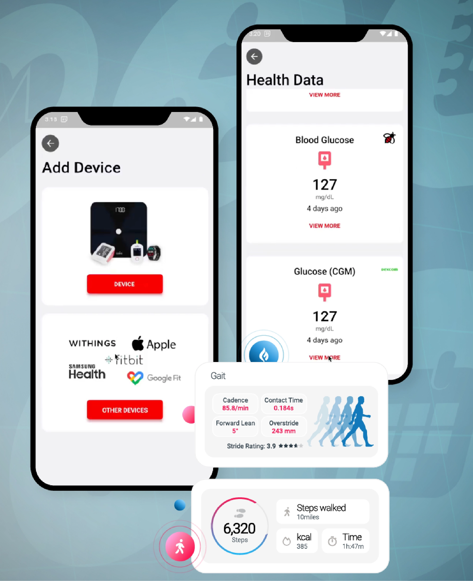 Mobile apps supporting IoT in healthcare